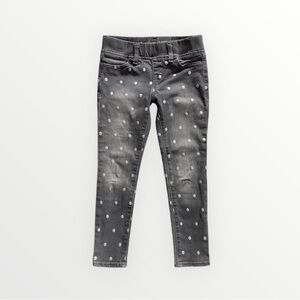 Gap Grey Polka Dot Jeans
